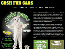 Tablet Screenshot of cashfercars.com